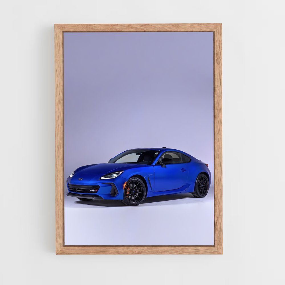 Poster Brz ts magnifique – affiche Subaru (vue 4)